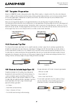 Preview for 27 page of Unimig RAZOR ARC 160 PFC Operating Manual