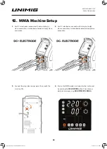 Preview for 40 page of Unimig RAZOR COMPACT 250 Operating Manual