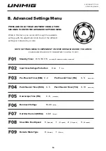 Preview for 16 page of Unimig RAZOR MULTI 175 Operating Manual