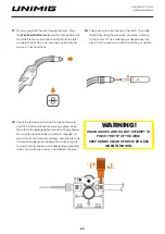 Preview for 22 page of Unimig RAZOR MULTI 175 Operating Manual