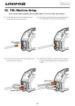 Preview for 32 page of Unimig RAZOR MULTI 175 Operating Manual