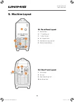 Предварительный просмотр 10 страницы Unimig RAZOR TIG 200 AC/DC Operating Manual