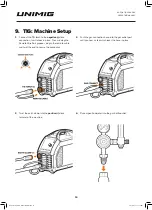 Предварительный просмотр 19 страницы Unimig RAZOR TIG 200 AC/DC Operating Manual