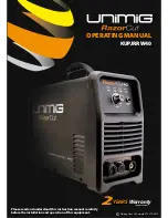 Unimig RazorCut KUPJRRW40 Operating Manual preview