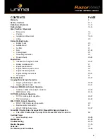 Preview for 3 page of Unimig RazorWeld MS500 Operating Manual