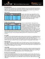 Preview for 45 page of Unimig RazorWeld MS500 Operating Manual