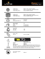 Preview for 63 page of Unimig RazorWeld MS500 Operating Manual