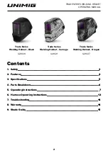 Preview for 2 page of Unimig TRADE U21020 Operating Manual