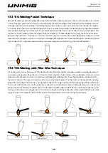 Preview for 49 page of Unimig U11006K Operating Manual