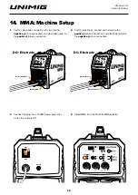 Preview for 39 page of Unimig VIPER MULTI165 Operating Manual