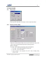 Preview for 110 page of UNIMO Technology MPEG-2 User Manual