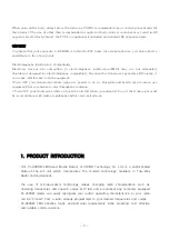 Preview for 3 page of UNIMO Technology PJ-400NW User Manual