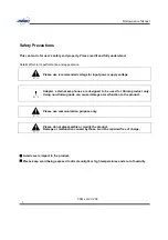 Preview for 3 page of UNIMO Technology UDM-240ZBV Service Manual