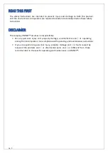 Preview for 9 page of Uninet DTF 100 User Manual