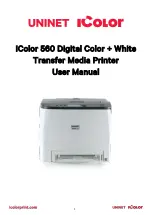 Предварительный просмотр 1 страницы Uninet IColor 560 Manual