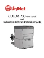 Предварительный просмотр 1 страницы Uninet iCOLOR 700 User Manual