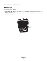 Предварительный просмотр 11 страницы UNINEX KoolBase MSC1800NE User Manual