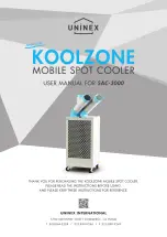 UNINEX KOOLZONE SAC-3000 User Manual preview