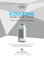 UNINEX KOOLZONE SAC-4500 Quick User Manual preview