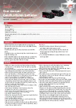 Preview for 1 page of Union Battery Service ZLI012051 User Manual