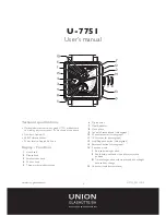 Union Glashuette U-7751 User Manual preview