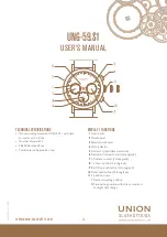 Union Glashuette UNG-59.S1 User Manual preview