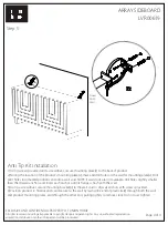 Preview for 4 page of Union Home ARRAY SIDEBOARD LVR00619 Assembly Instructions