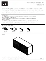 Preview for 1 page of Union Home BDM00047 Quick Start Manual