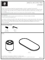 Union Home BINOCULAR LVR00655 Assembly preview