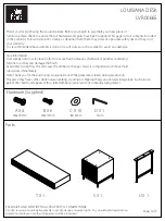 Preview for 1 page of Union Home LOUISIANA LVR00665 Manual