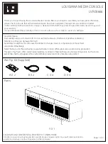 Union Home LOUISIANA LVR00666 Quick Start Manual preview