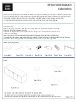 Preview for 1 page of Union Home LVR00306 Manual