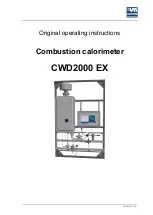 Union Instruments CWD2000 EX Original Operating Instructions preview