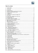 Preview for 3 page of Union Instruments CWD3000 EXP Operating Instructions Manual