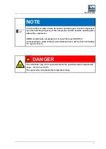 Preview for 9 page of Union Instruments CWD3000 EXP Operating Instructions Manual