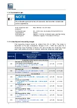 Preview for 10 page of Union Instruments CWD3000 EXP Operating Instructions Manual