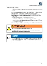 Preview for 35 page of Union Instruments CWD3000 EXP Operating Instructions Manual