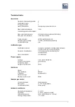 Preview for 5 page of Union Instruments INCA4003 Translation Of The Original Operating Instructions