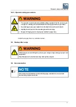 Preview for 29 page of Union Instruments INCA5021 Translation Of The Original Operating Instructions