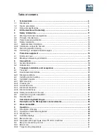 Preview for 3 page of Union Instruments Pury250 S Operating Instructions Manual