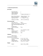 Preview for 7 page of Union Instruments Pury250 S Operating Instructions Manual