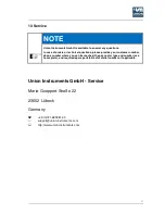 Preview for 57 page of Union Instruments Pury250 S Operating Instructions Manual