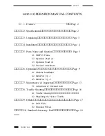 Preview for 2 page of UNION TOOL MDP-15 Operation Manual