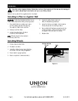 Предварительный просмотр 6 страницы Union 62678 Owner'S Manual And Safety Instructions