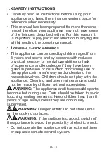 Preview for 22 page of Union BOW6501IX User Manual