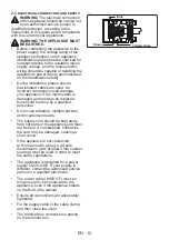 Preview for 30 page of Union BOW6501IX User Manual