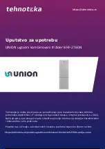 Preview for 1 page of Union BRF-2760N User Manual
