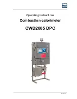 Предварительный просмотр 1 страницы Union CWD2005 DPC Operating Instructions Manual