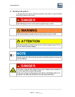 Preview for 14 page of Union CWD2005 DPC Operating Instructions Manual