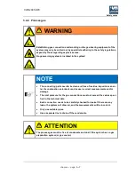 Preview for 19 page of Union CWD2005 DPC Operating Instructions Manual